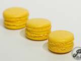 Macaron miel et safran