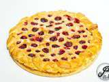 Tarte aux cranberries et au épices