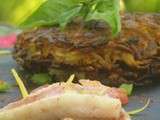 Filets de vivanneau au beurre d'agrumes et ses galettes de légumes