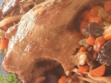 Cuisses de canard aux champignons des bois et carottes