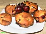 Muffins aux cerises