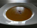 Potage aux lentilles corail