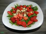 Quand les fraises se marient avec la salade