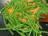 Risotto de dinde aux jeunes légumes du marché