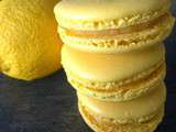 Macarons coco et citron