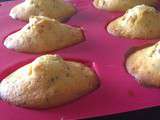 Madeleines amandes et noisettes