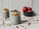 Chia pudding aux nectarines : une recette aux multiples bienfaits