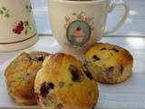 Scones fruits rouges