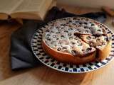 Tarte myrtilles noisettes