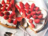 Tarte aux fraises sans cuisson