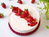 Cheesecake aux fruits rouges