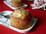 Petits gâteaux aux pommes et aux amandes à l'huile d'olive