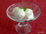 Sorbet citron-menthe