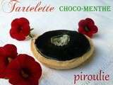 Tartelettes au chocolat et à la menthe fraîche