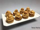 Choux Dulcey, caramel et vanille