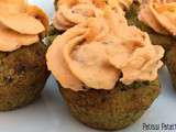 Cupcakes mini pesto et tomate