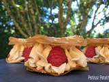 Mille-feuilles framboises et dulcey