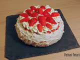 Pavlova aux fraises