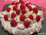 Pavlova framboises