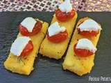 Polenta tomate mozzarella