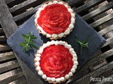 Tartelettes verveine citronnelle et fraises