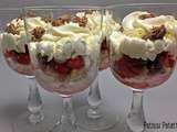 Verrines gourmandes aux fruits rouges