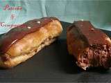 Éclairs pour pimenter la Saint Valentin: éclairs au chocolat et piment d'Espelette