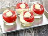 Panna Cotta Vanille et Fraise