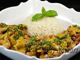 Poulet Sauté au Curry et Lait de Coco