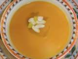 Velouté de Potiron Curry et Gingembre