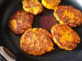 Blinis de patates douces, galettes de patates douces