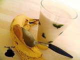 Smoothy banane et beurre de cacahuètes