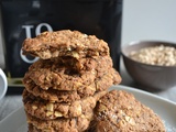 Biscuits croustillants aux flocons d'avoine et noix de coco