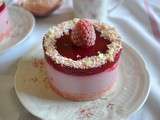 Cheesecake tout rose aux framboises