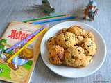 Cookies aux pépites de chocolat fourrés au beurre de cacahuètes