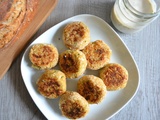 Croquettes de pois chiche, chou fleurs et courgette