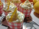 Cupcakes aux écorces de citron-orange confites et amandes