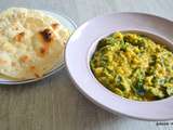 Daal Palak et chapati