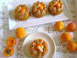 Entremets abricots et praliné