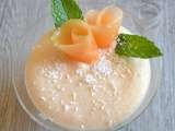 Mousse de melon-coco