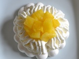 Premières pavlovas ananas-passion