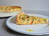 Quiche aux légumes et fromages