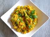 Riz, butternut et chana dal aux épices