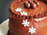 Layer cake vanille chocolat