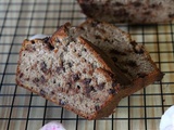 Banana bread au chocolat vegan