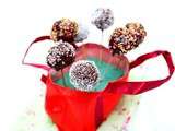 Cake pops orange chocolat