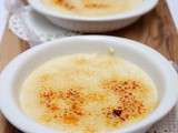 Crème brûlée à la vanille pas comme les autres