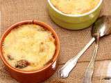 Gratin de courge butternut marrons vegan