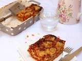 Lasagne à la bolognaise végétarienne