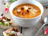 Soupe carottes courge lait de coco #Vegan